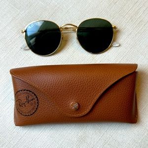 Ray Ban Round Frame Sunglasses